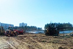 Construction site preparatory works of Surgut Clinical Perinatal Center almost completed 