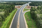 Final asphalt concrete layer laid on 80% of the Mytishchi High-Speed Chord