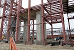 Construction of the steam dryer foundation is completed at Novocherkassk SDPP construction site 