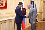 Chairman of the Board of Directors of VIS CG Igor Snegurov is awarded a Certificate of Merit of Governor of the Yamal