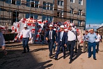 Acting Head of Yakutia visited social facilities built by VIS Group