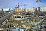 The construction of the perinatal center in Surgut goes ahead of schedule at several sites