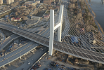 VIS Group conducts road repairs near the bridge construction site in Novosibirsk