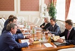 Novosibirsk bridge construction has been discussed at a meeting with the Minister of Transport of the Russian Federation 