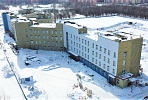 Construction readiness of the three polyclinics of the PPP project in Novosibirsk ranges between 55 and 72%