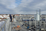 Concreting work in the new wastewater treatment complex in Solnechnogorsk is 70% complete