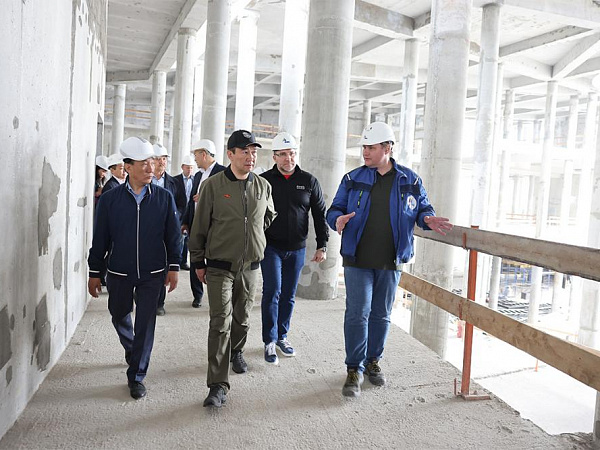 Head of Yakutia appreciates the high degree of readiness of the cultural cluster being built by VIS Group