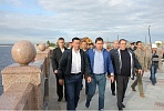 Governor of The Yamal Visited Tarko-Sale Embankment Construction Site