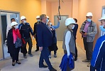 A session of the steering committee took place in the perinatal center under construction in Surgut