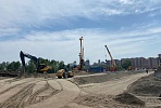 Preparation for the construction of the tunnel viaduct has begun as part of the bridge concession in Novosibirsk