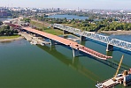 The readiness of bridge superstructure in Novosibirsk exceeds 40%