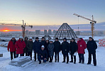 Deputies of the Il Tumen visit the Arctic Center under construction in Yakutsk