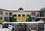 Finishing work has begun in the kindergarten under construction in Gubkinsky