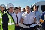 The Governor of the Khabarovsk Krai visited the Khabarovsk Bypass motorway construction site