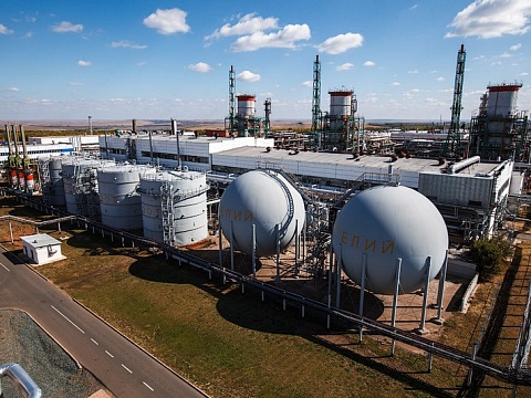 Orenburg helium plant facilities, Gazprom dobycha Orenburg, LLC