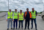 Rosavtodor representatives and head of the transport industry of the Khabarovsk Territory evaluate the speed of implementation of the Khabarovsk Bypass concession