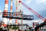 A unique assembly operation was held on the construction site of Novocherkassk SDPP