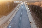 800,000 cubic meters of soil laid during the construction of a high-speed backup for the Moscow Ring Road in the Moscow region