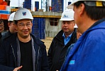 The head of Yakutsk visited VIS Group’s construction sites 