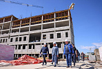 Head of Yakutia monitors the construction of one of the largest medical centers in the republic, built by VIS Group